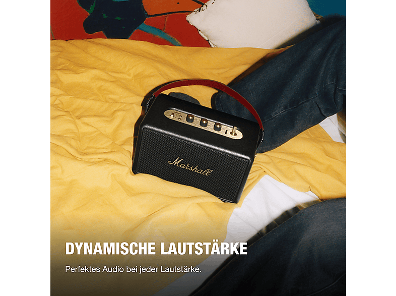 Marshall Kilburn III, Black & Brass; Bluetooth Lautsprecher — Foto 4 von 5