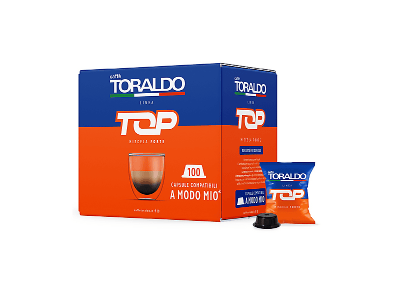 Toraldo Caffè in capsule Linea TOP Forte A Modomio, Lavazza modo mio
