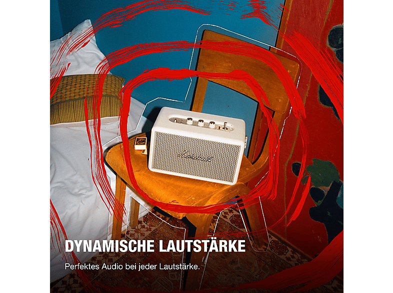 Marshall Kilburn III, Cream; Bluetooth Lautsprecher — Foto 4 von 5
