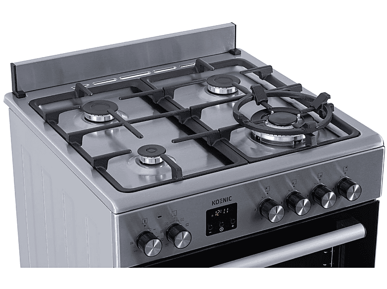 KOENIC KFC 24426 FS | Fornuis - Gas - breedte 60 cm | MediaMarkt
