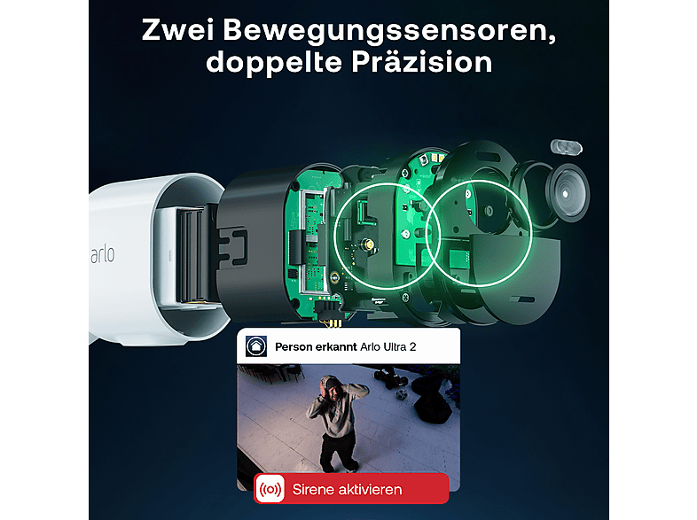 Thumbnail - ARLO Ultra2 4er StarterSet, Überwachungskamera