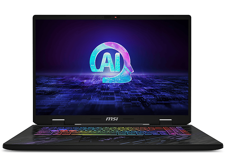 MSI Pulse 17 AI C1Vgkg-025It,", processore Intel Core Ultra 7 155H, Nvidia GeForce RTX 4070, 16 GB, 1000 GB Ssd, Nero siderale Notebook