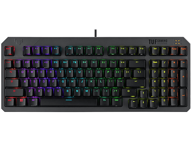Asus RA07 Tuf K3 Gen II/RD/IT Tastiera Gaming USB QWERTY Italiano (Nero)