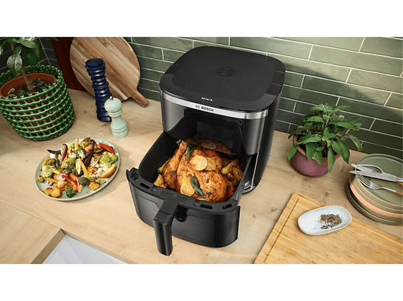 BOSCH MAF671B1 Heißluftfritteuse 1800 Watt Schwarz