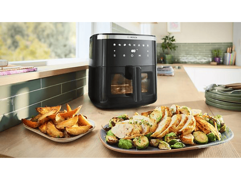 BOSCH MAF671B1 Heißluftfritteuse 1800 Watt Schwarz