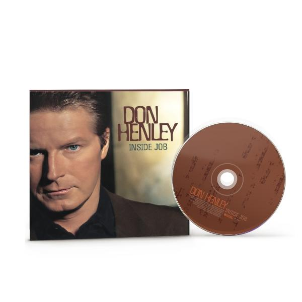 CD-Hülle und -Disc mit dem Gesicht eines Mannes auf dem Cover und der CD.