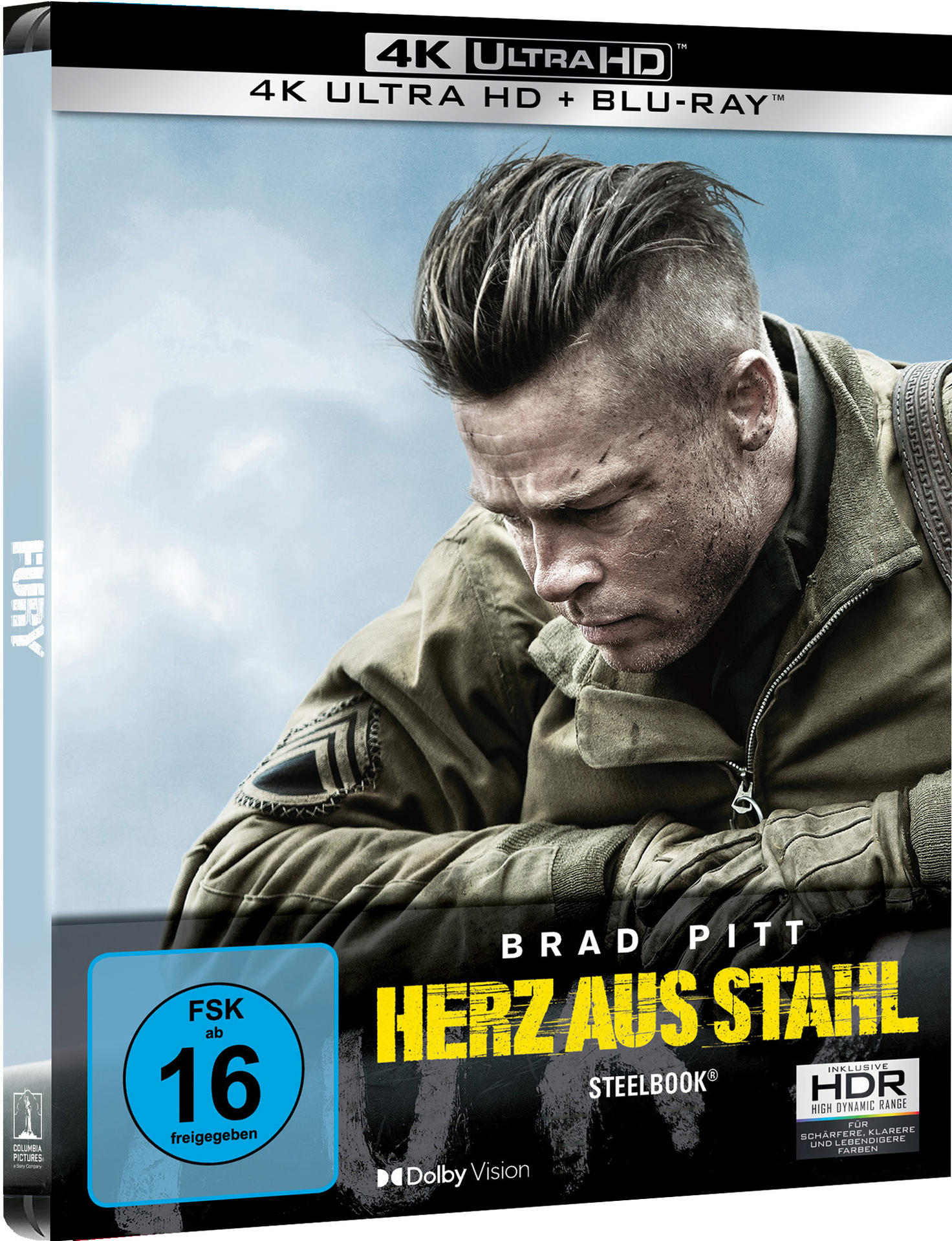 Ein Filmcover für Endstation 13 Sahara, blau und gelb.