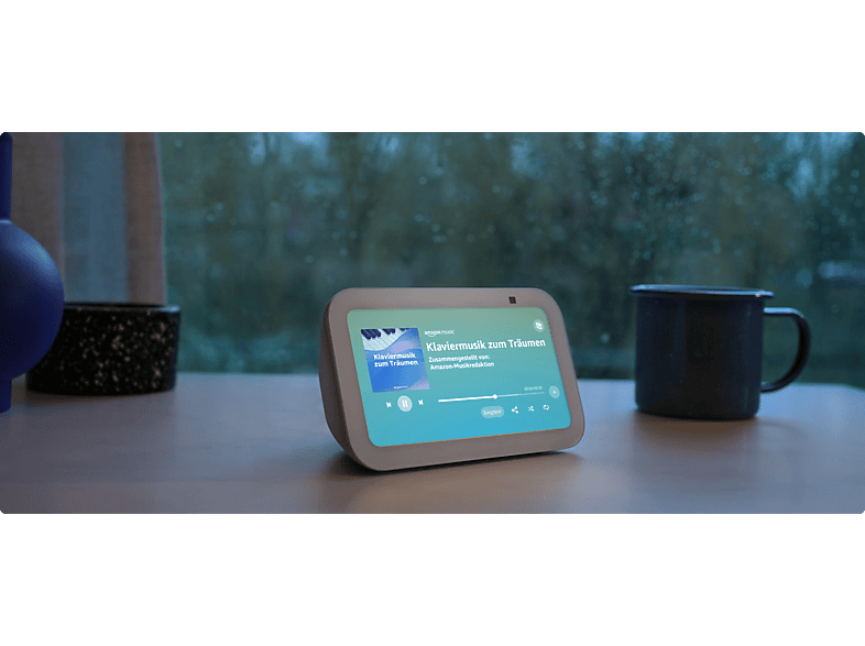 Amazon Echo Show 5 (3. Generation) Smart Speaker, anthrazit — Foto 4 von 5