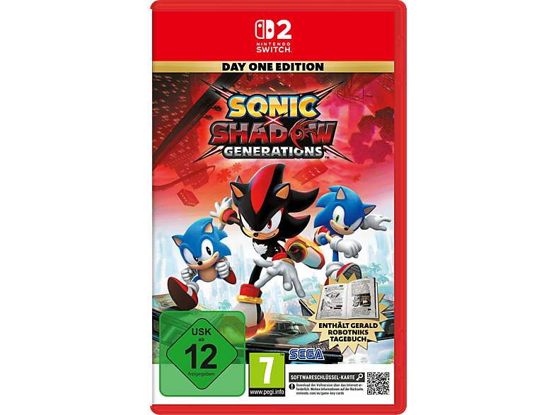Sonic X Shadow Generations: Day One Edition - Nintendo Switch 2 [Deutsch]