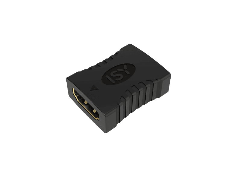 ISY IHD-9062 HDMI Adapter, Schwarz, 8K