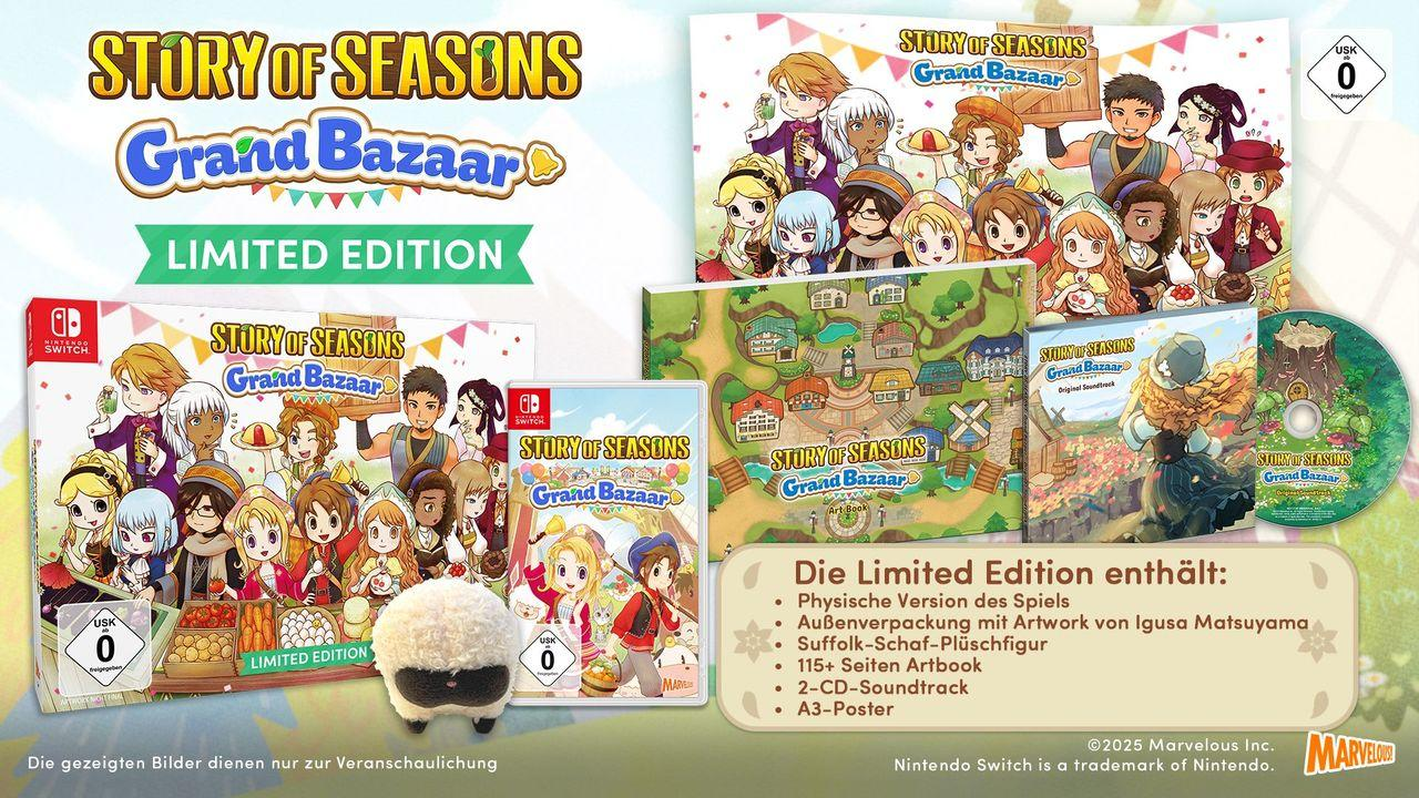 Story of Seasons: Grand Bazaar - Limited Edition - [Nintendo Switch]
