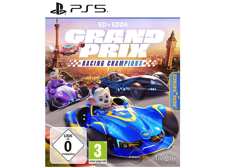 Ed & Edda: Grand PRIX – Racing Champions - PlayStation 5 [Blu-ray]