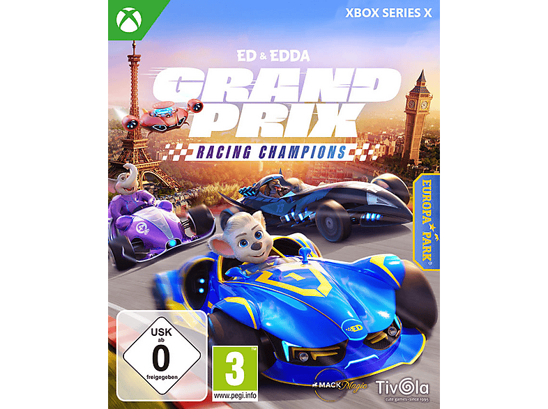 Ed & Edda: Grand PRIX – Racing Champions - XBox Series X [Blu-ray]