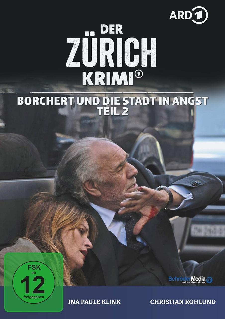 DVD-Cover: Zwei Personen, ein Mann und eine Frau. Titel 'DER ZÜRICH KRIMI'.
