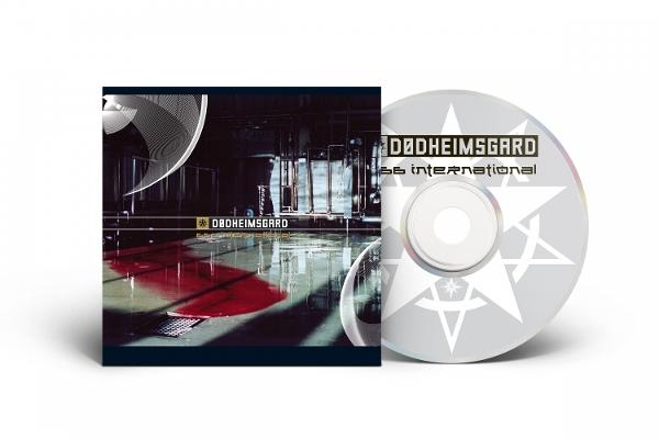 Albumcover mit CD. Das Cover zeigt eine dunkle Szene mit Reflexionen und eine CD mit Sterndesign.
