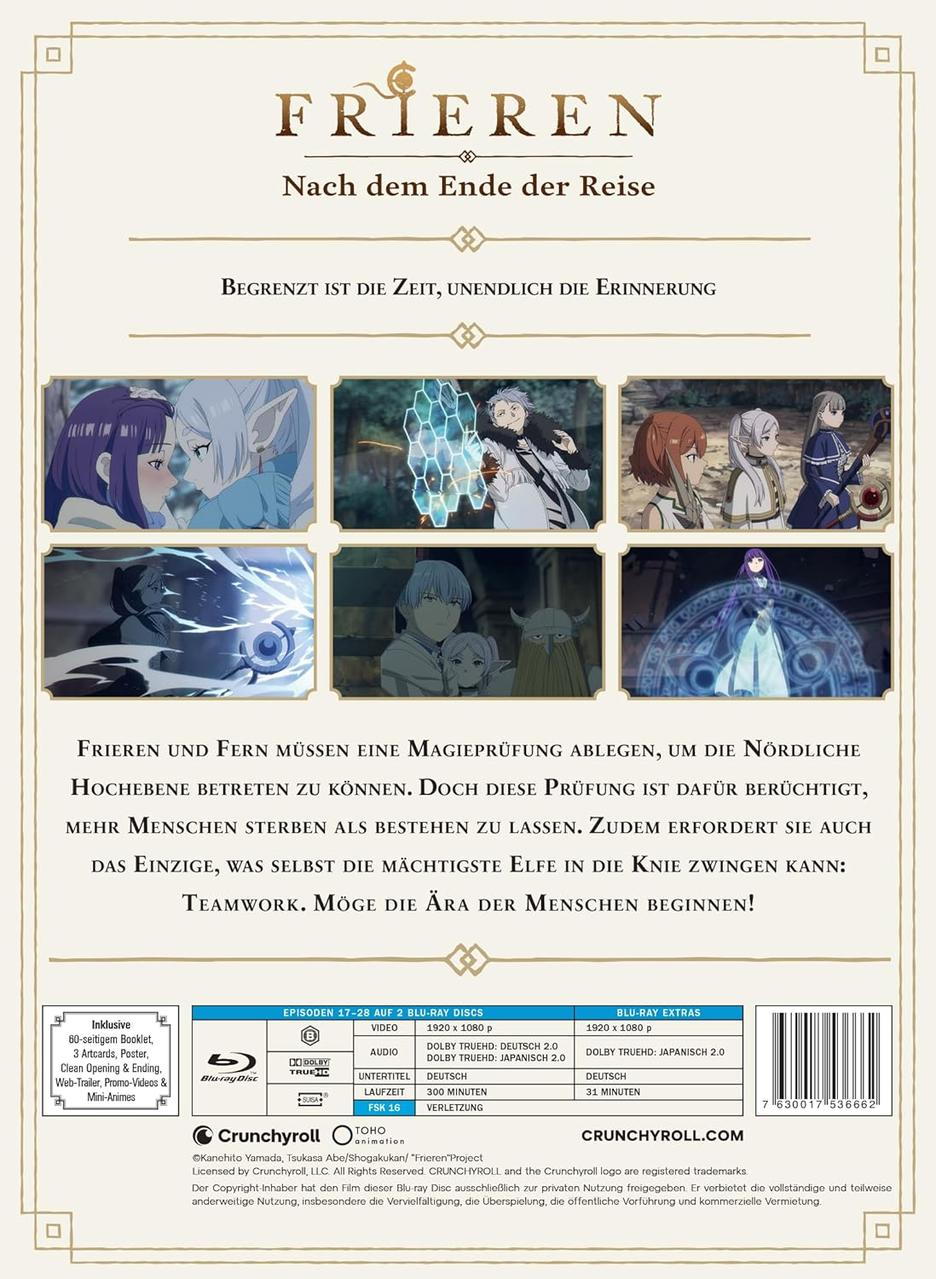 DVD-Cover mit Bildern und Text auf Deutsch. Enthält Anime-Charaktere.