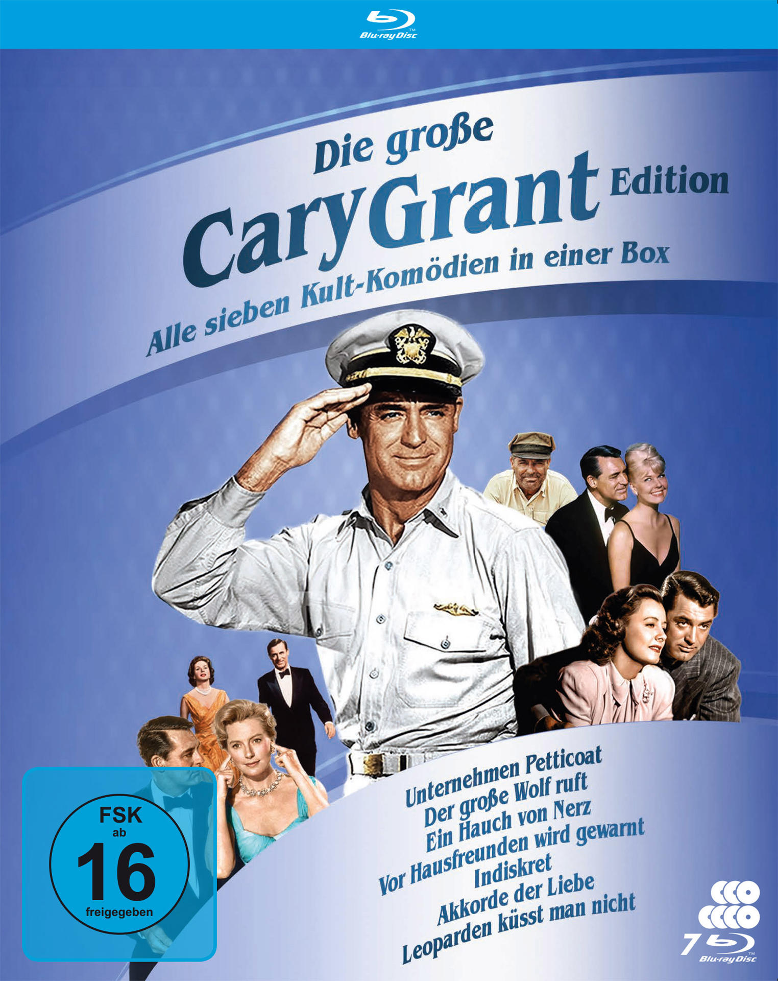 Filmcover mit einem Mann mit Kapitänsmütze und mehreren Personen im Hintergrund.