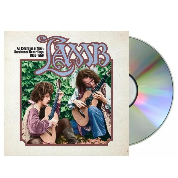 Albumcover mit zwei Männern, die Gitarre spielen. Der Text lautet Lamb, Unveröffentlichte Aufnahmen.
