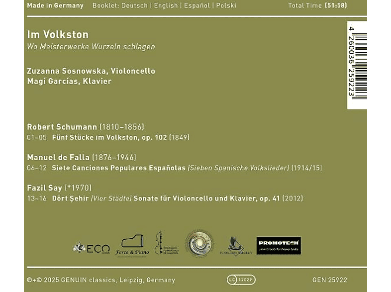 Thumbnail - Sosnowska, Zuzanna/Garcías, Magí - Im Volkston (CD)