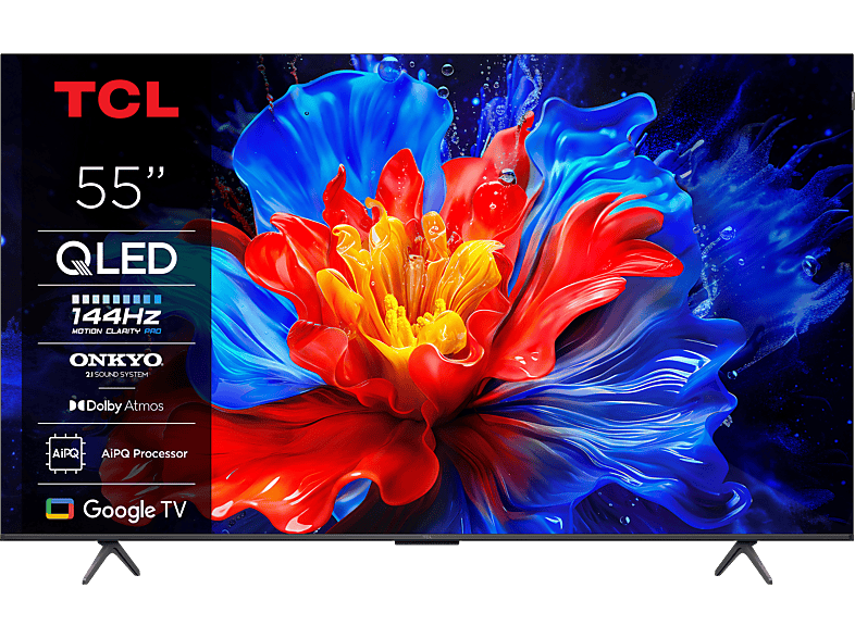 TCL 55P8K TV (Flat, 55 / 139 cm, UHD 4K, Smart TV, Google TV)