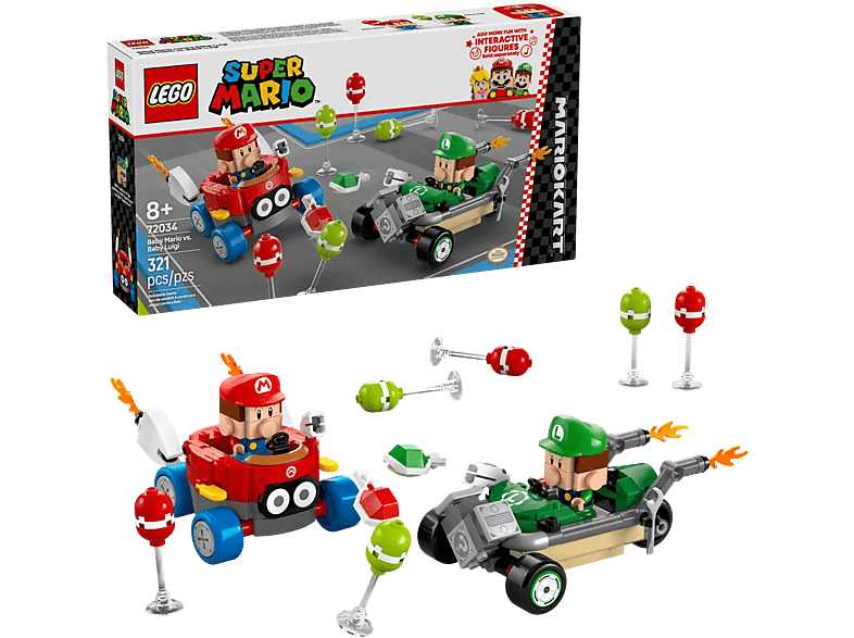 LEGO Super Mario 72034 Baby Mario kontra Baby Luigi
