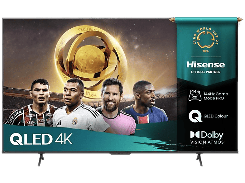 Telewizor HISENSE 65E7Q Pro 65" QLED 4K 144Hz VRR VIDAA TV Dolby Vision Dolby Atmos HDMI 2.1