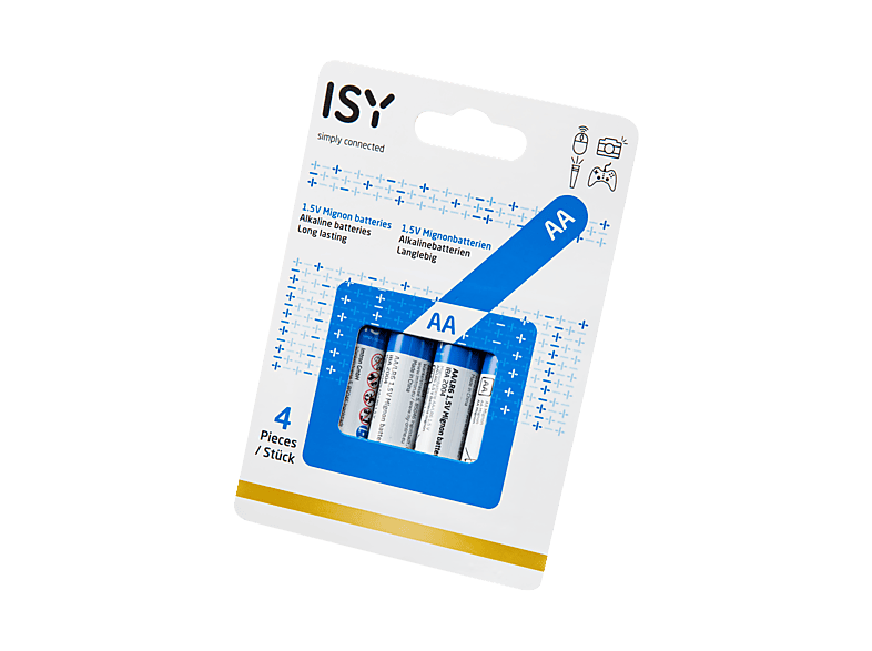Baterie ISY AA 4 szt. IBA-2004 – zdjęcie 2