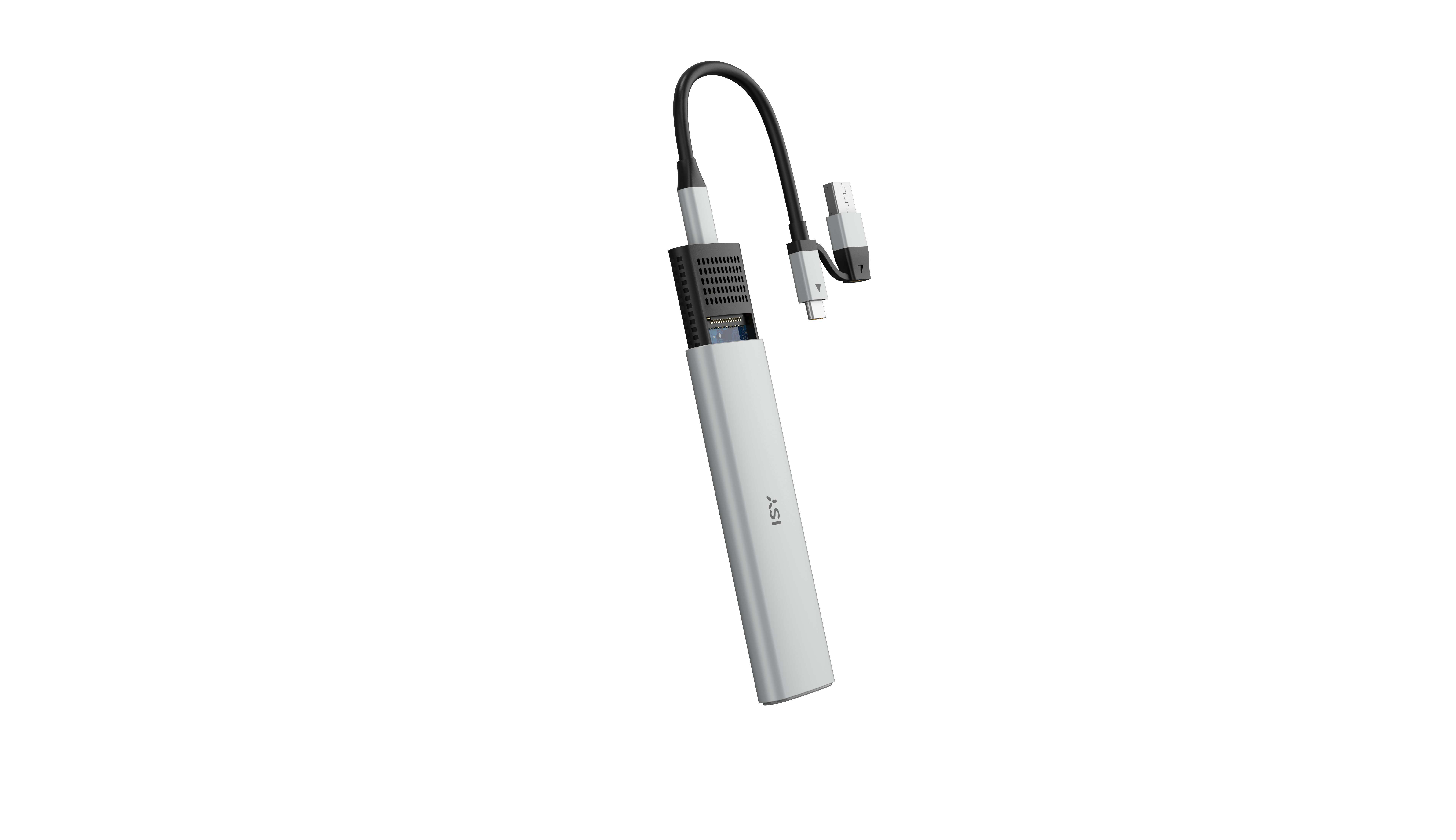 Ładowarka GaN 65W Universal Flat w opakowaniu ze szczegółami produktu.