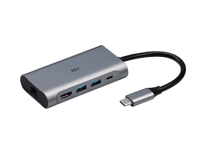 ISY IAD-1022-1 Adapter, Silber Aluminium