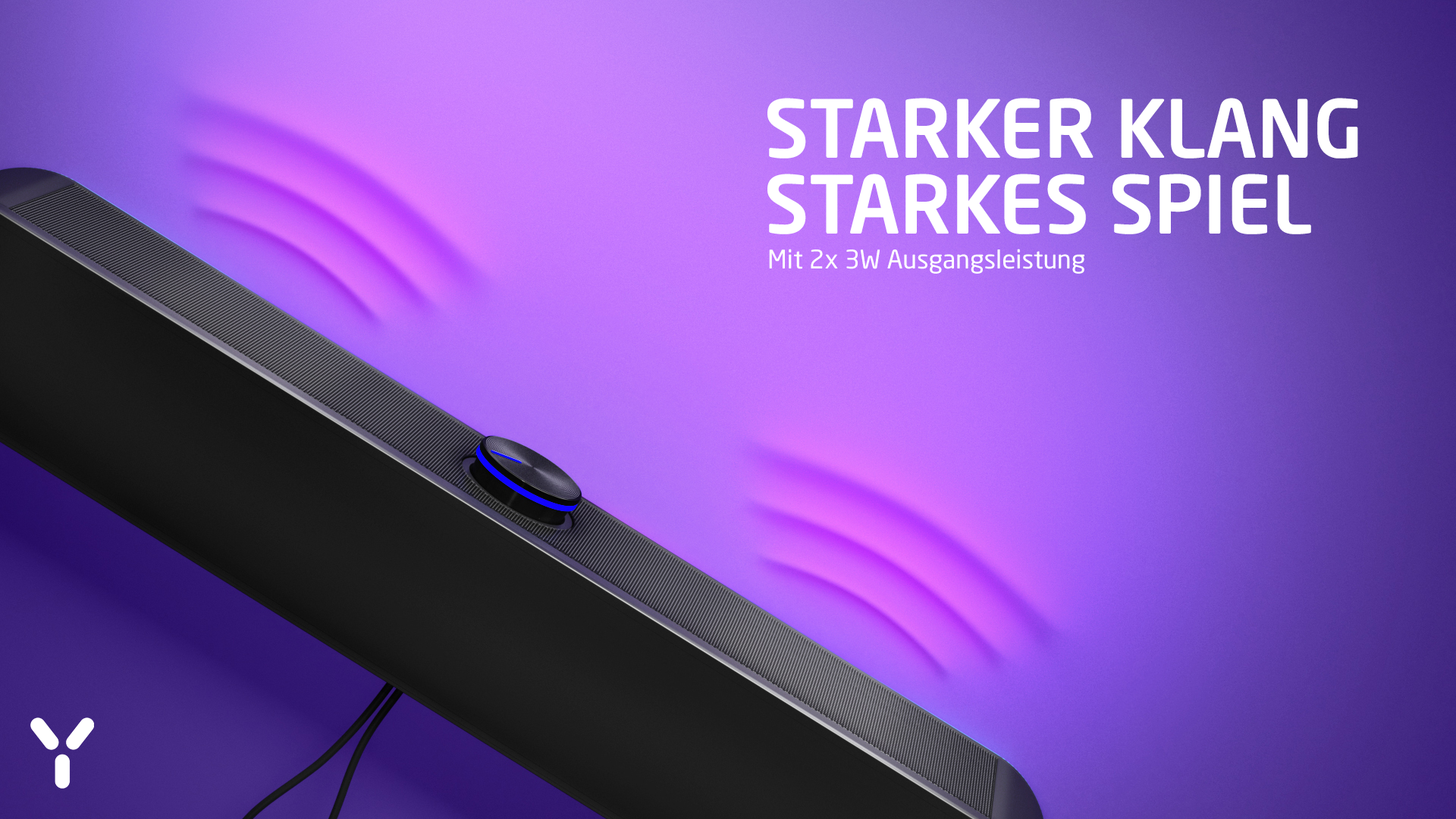 Biała ładowarka GaN z dwoma portami USB i kablami na białym tle.