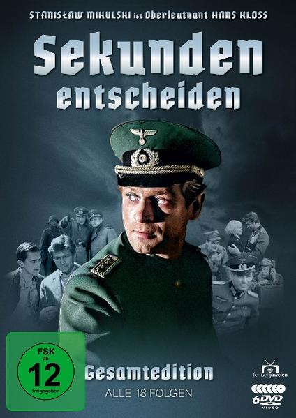 DVD-Cover, Mann in Militäruniform, andere Männer im Hintergrund. Deutscher Text.