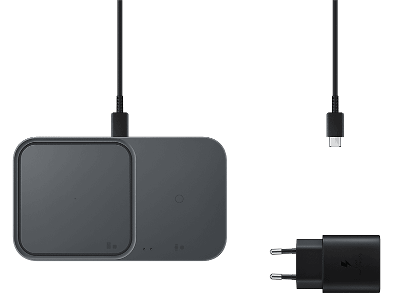 Samsung Ep-P5400T Kablosuz Hızlı Şarj Cihazı Ikili 15W Siyah