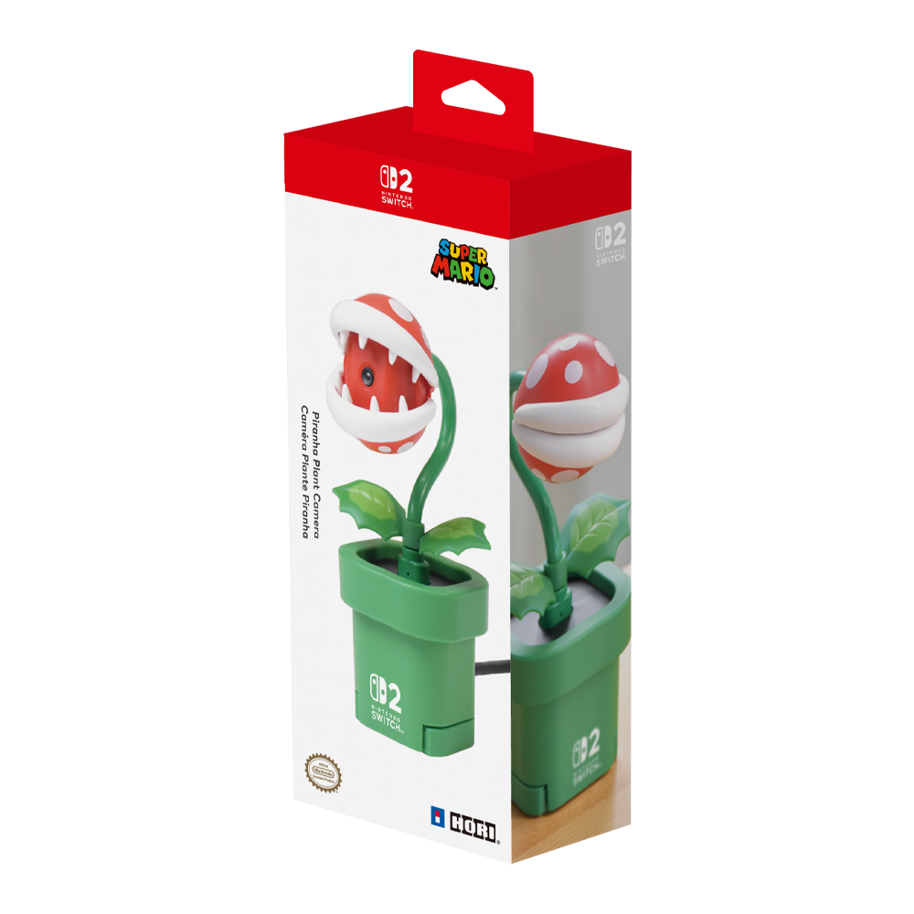 Kutuda Süper Mario Piranha Bitki kamerası.
