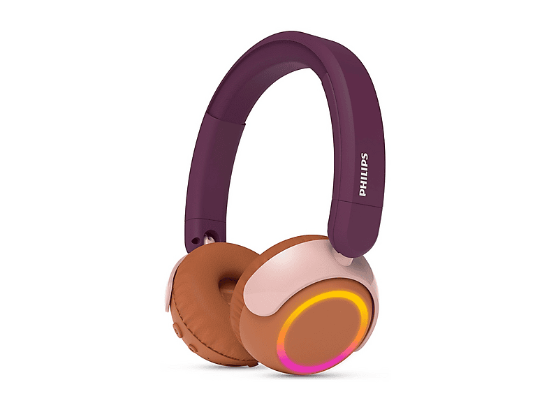 Philips Tak4200Mp/00 Cuffie Wireless, Viola magenta