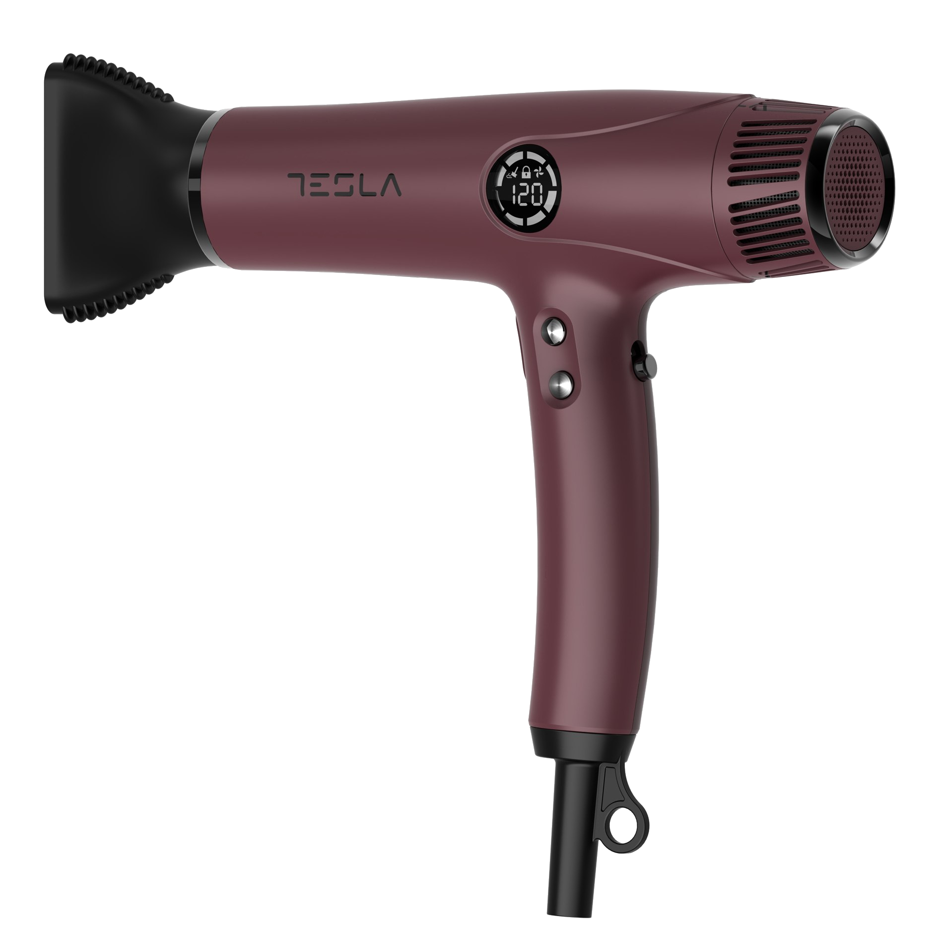 TESLA DRH500BBD hajszárító Burgundy