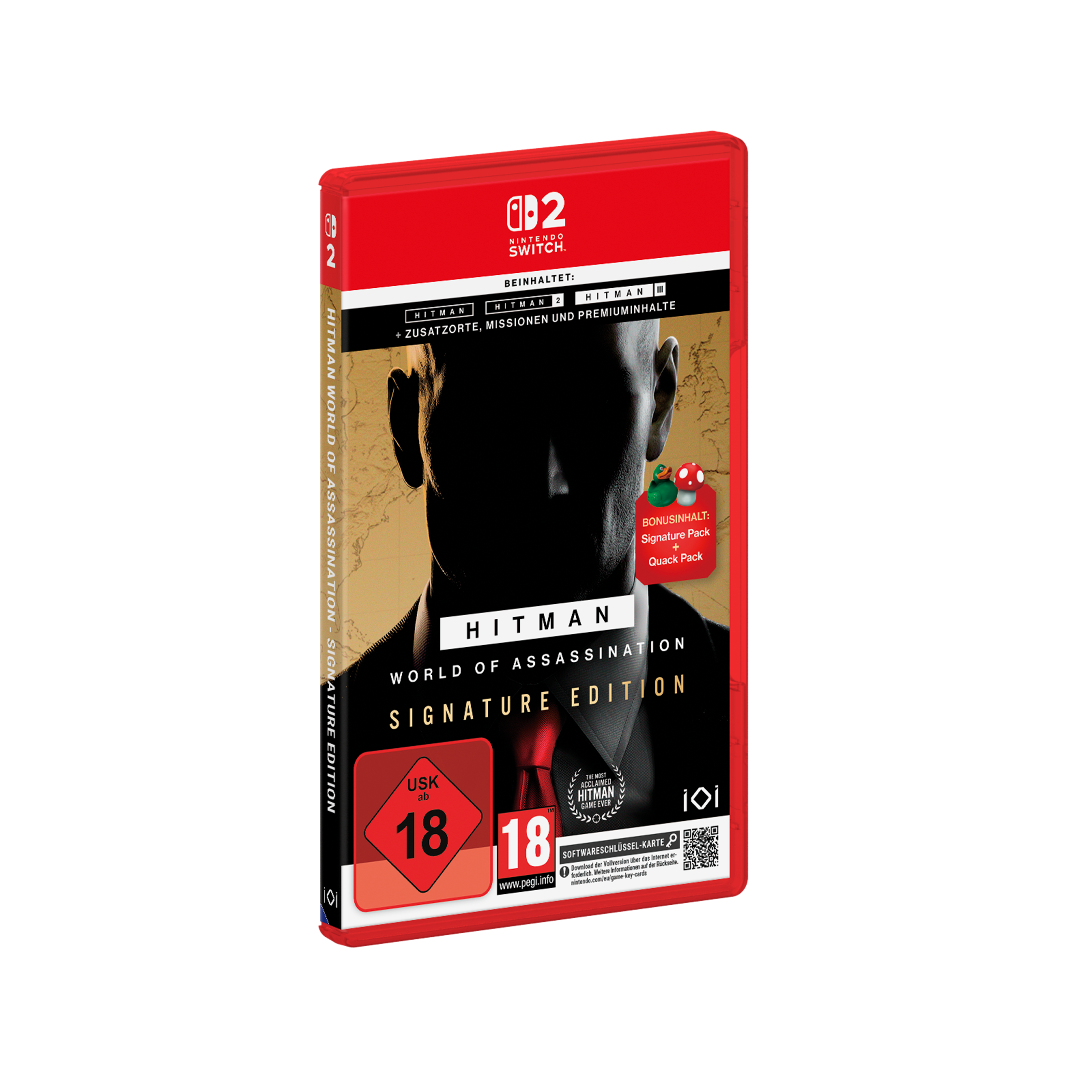 Nintendo Switch-Spielbox, Hitman World of Assassination.
