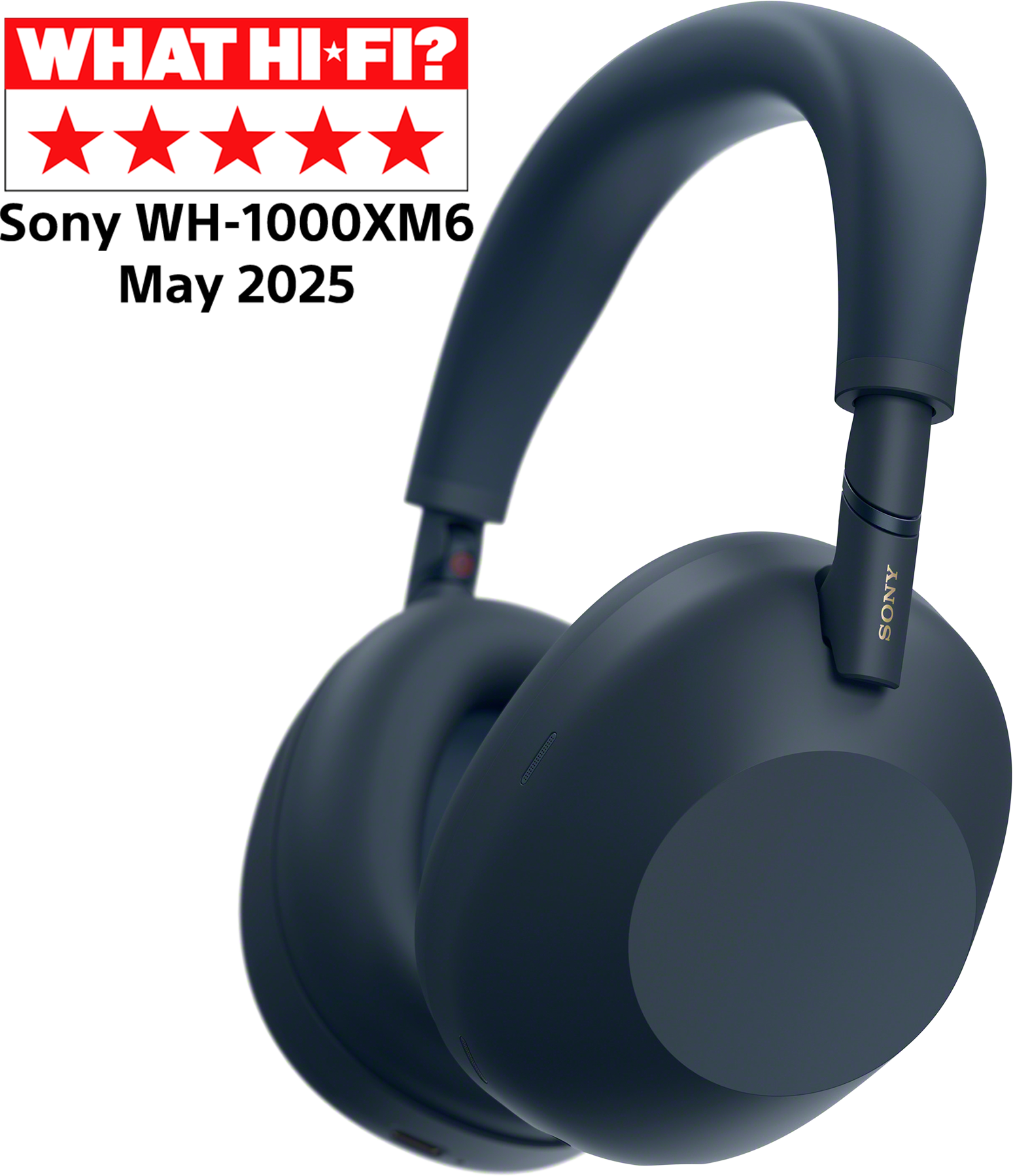 SONY WH-1000XM6L vezeték nélküli, zajszűrős fejhallgató, éjkék (WH1000XM6L.CE7)