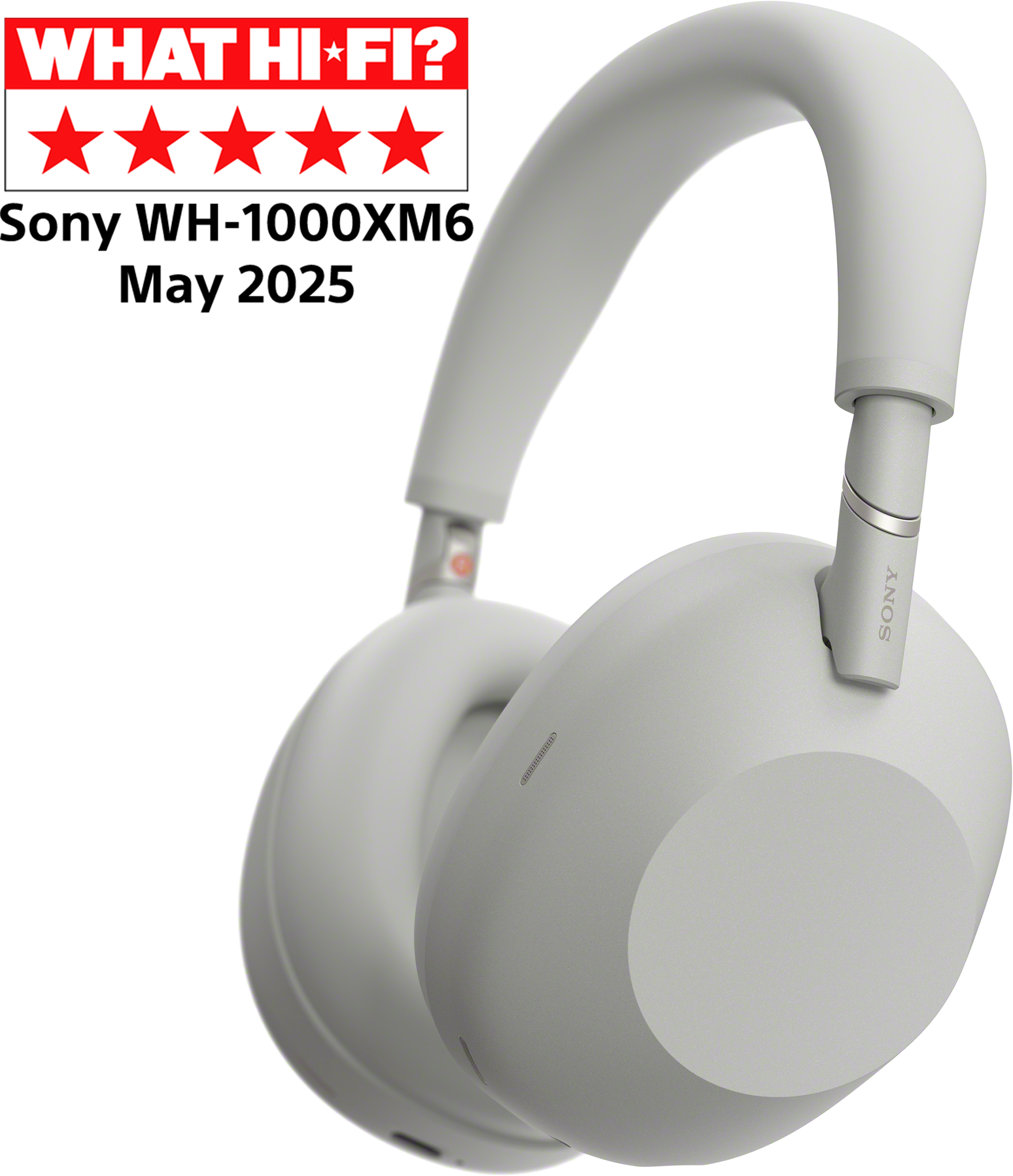 SONY WH-1000XM6S vezeték nélküli, zajszűrős fejhallgató, ezüst (WH1000XM6S.CE7)