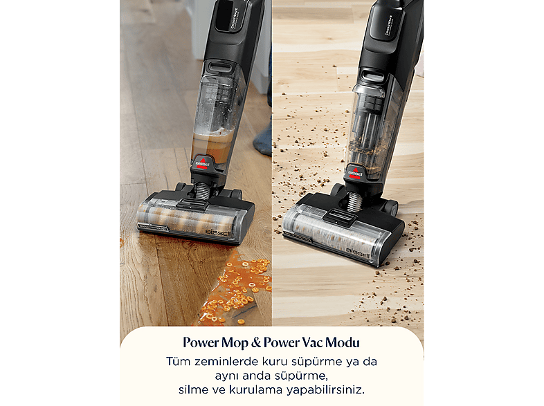 BISSELL CrossWave OmniForce Edge Pro Kablosuz Dikey Islak & Kuru