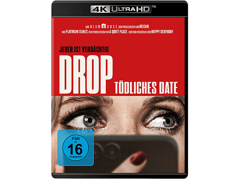 Drop - Tödliches Date 4K Ultra HD Blu-ray (FSK: 16)