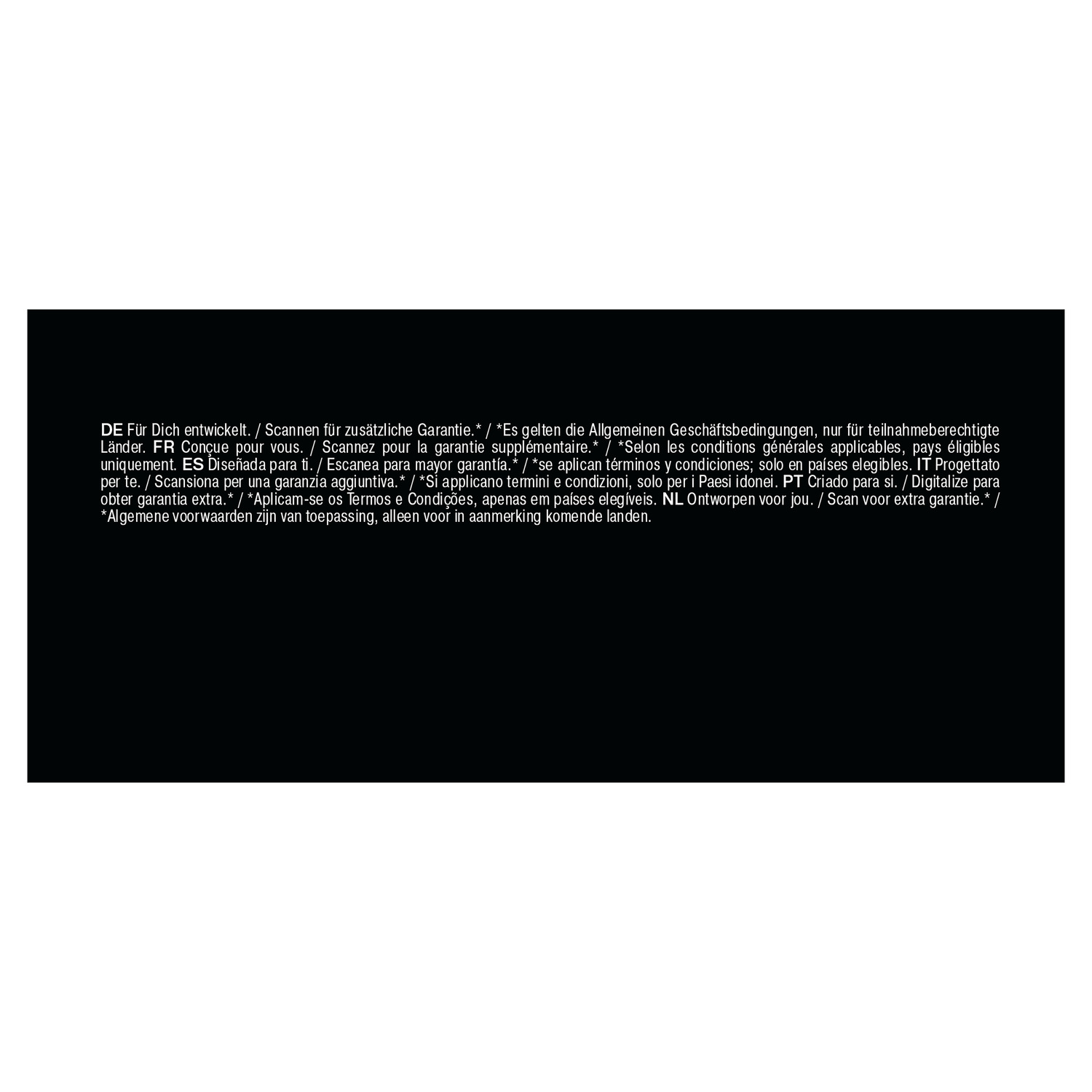 Text in various languages.