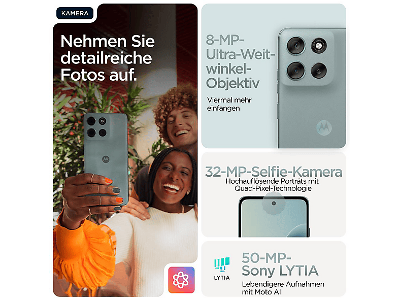 MOTOROLA moto g56 5G 256 GB Gray Mist Dual SIM