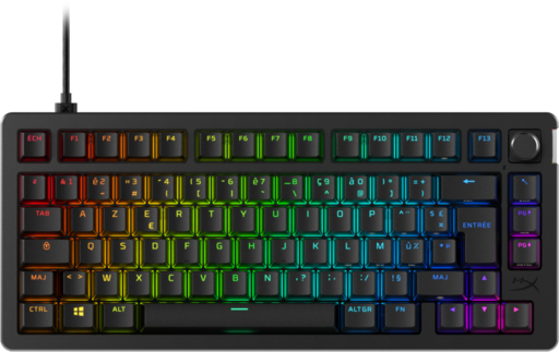 Clavier Gamer Sans Fil HyperX Alloy Rise 75