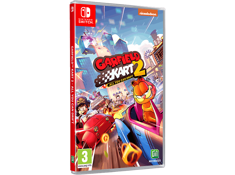 Nintendo Switch Garfield Kart 2 All You Can Drift