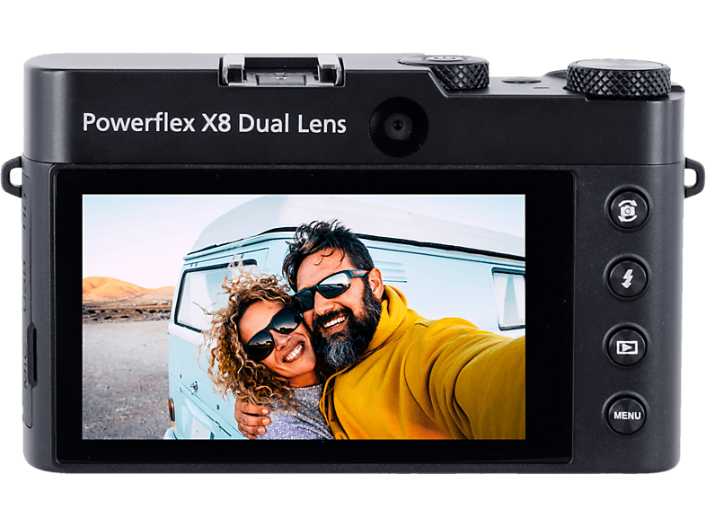 Rollei Powerflex X8 Dual Lens; Kompaktkamera — Foto 5 von 5