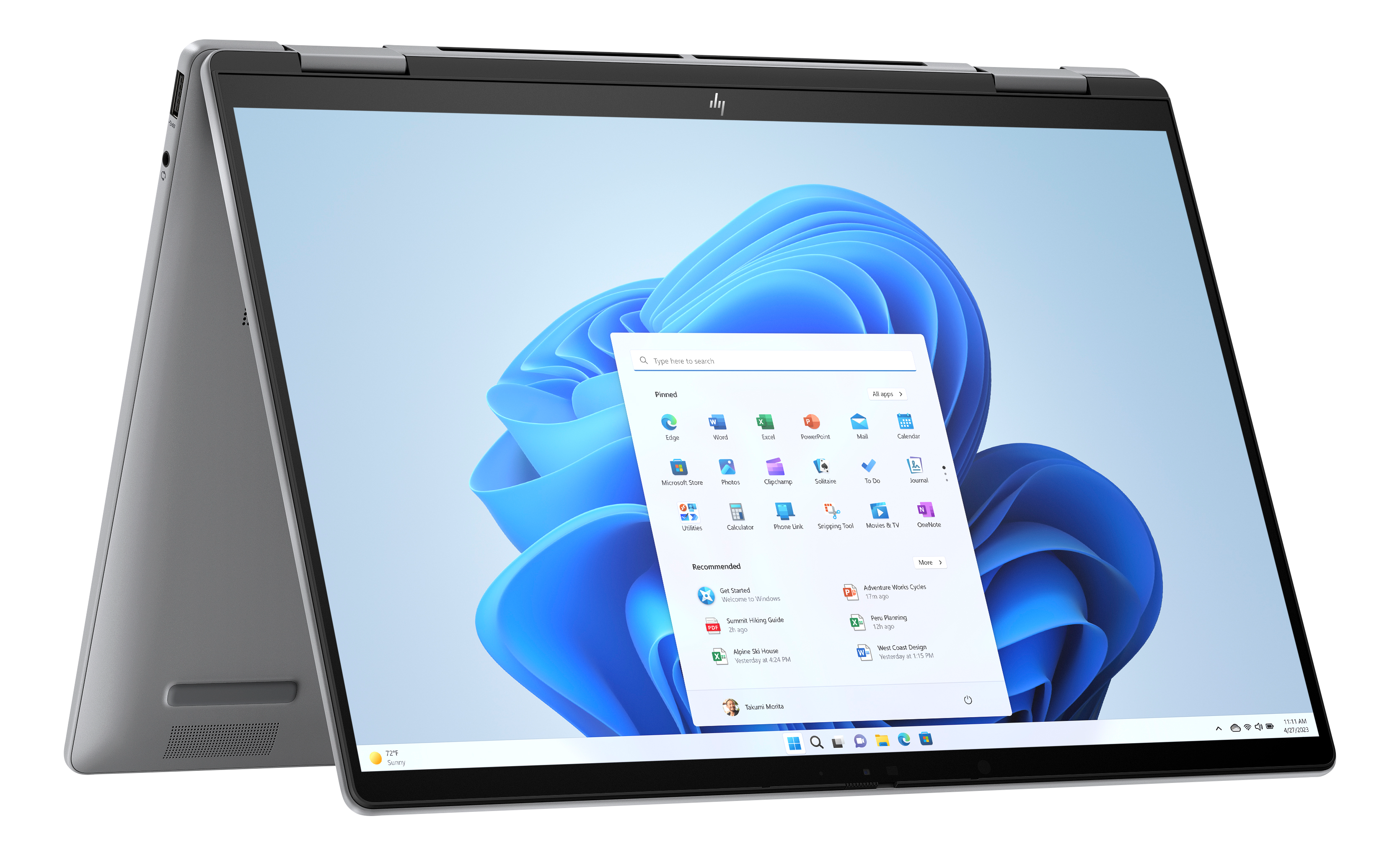 HP ENVY x360 14-fc0714nz, Convertible 2 in 1 Laptop, mit 14