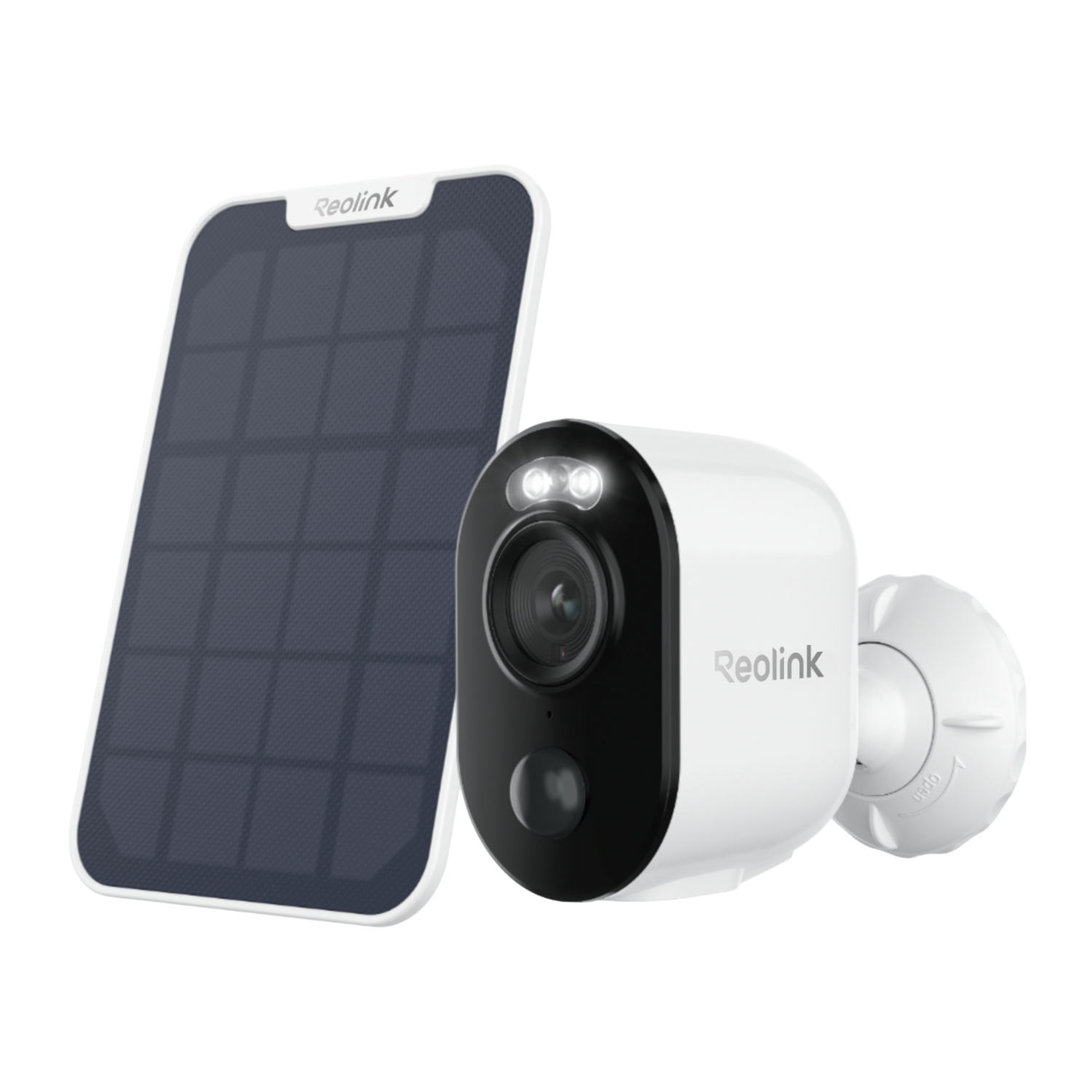 Reolink Argus B310 Outdoor Camera 3mp Spotlight Battery Inc Solar Panel Slimme Binnen- / Buitencamera Wit