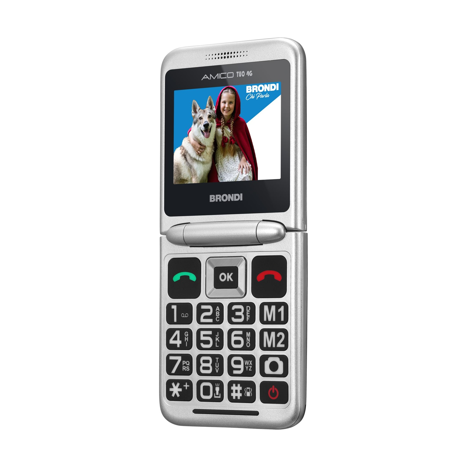 uleway 4G Telefono Cellulare per Anziani con tasti grandi,Dual SI