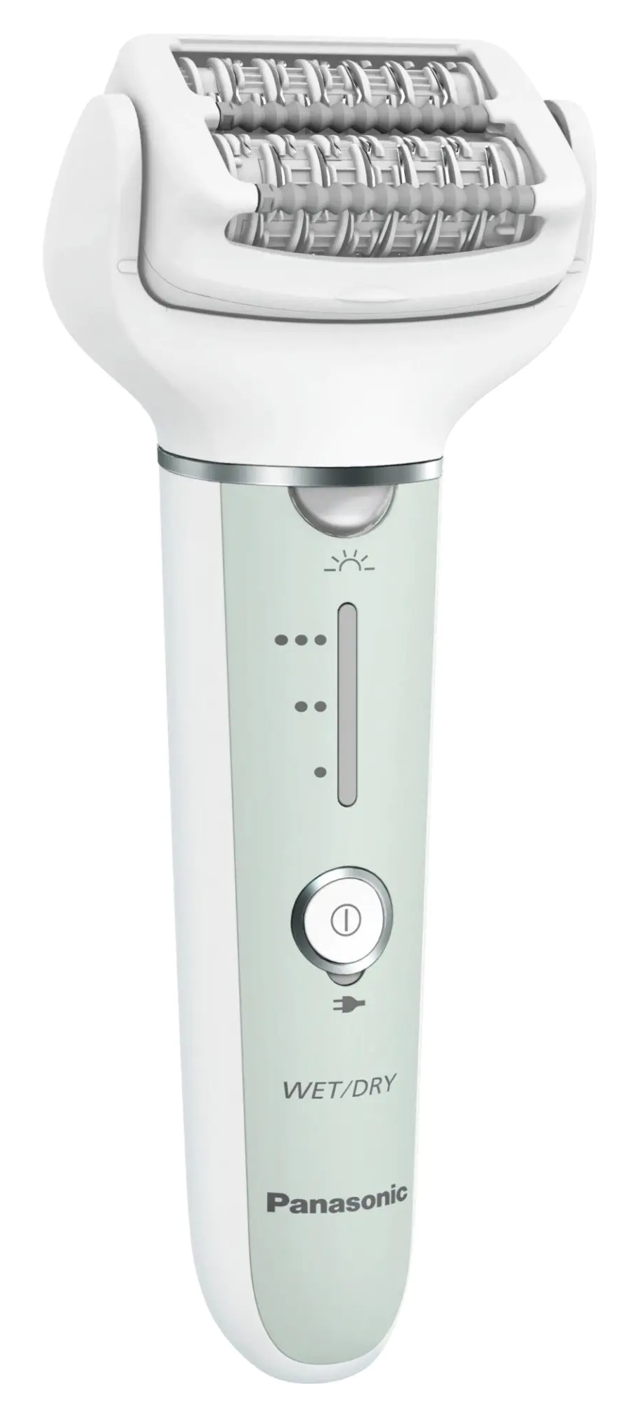 Biała pralka z czarnymi drzwiami i panelem sterowania na górze.