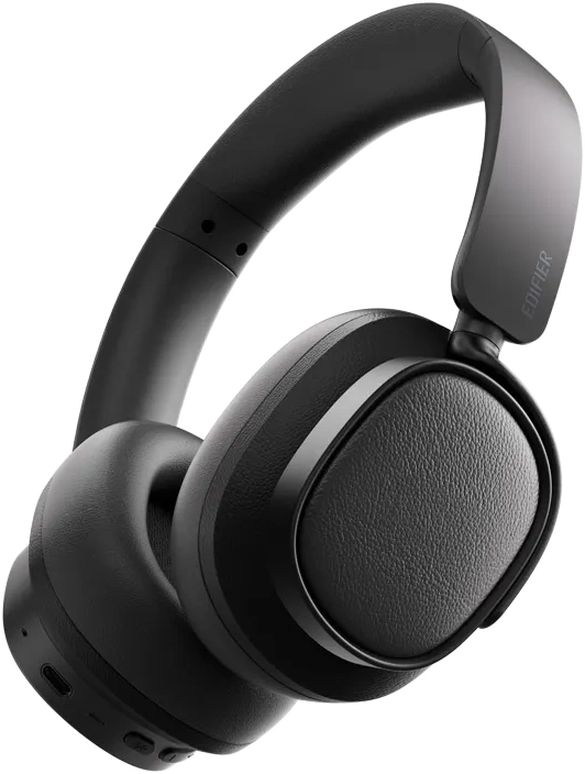 EDIFIER ES850NB ANC, vezeték nélküli zajszűrős bluetooth fejhallgató mikrofonnal, fekete